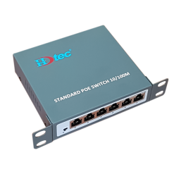 Switch PoE HDTec với 4 cổng PoE (1)
