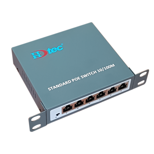 Switch PoE HDTec với 4 cổng PoE (1)