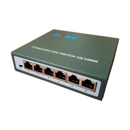 Switch PoE HDTec với 4 cổng PoE (2)