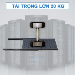 Khay tủ rack 1UD800 Maxtel có khả năng chịu tải cao