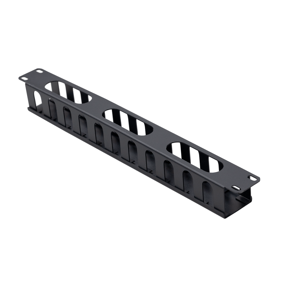 Chi tiết thanh quản lý cáp Maxtel 1U 24 Slot chuẩn 19inch