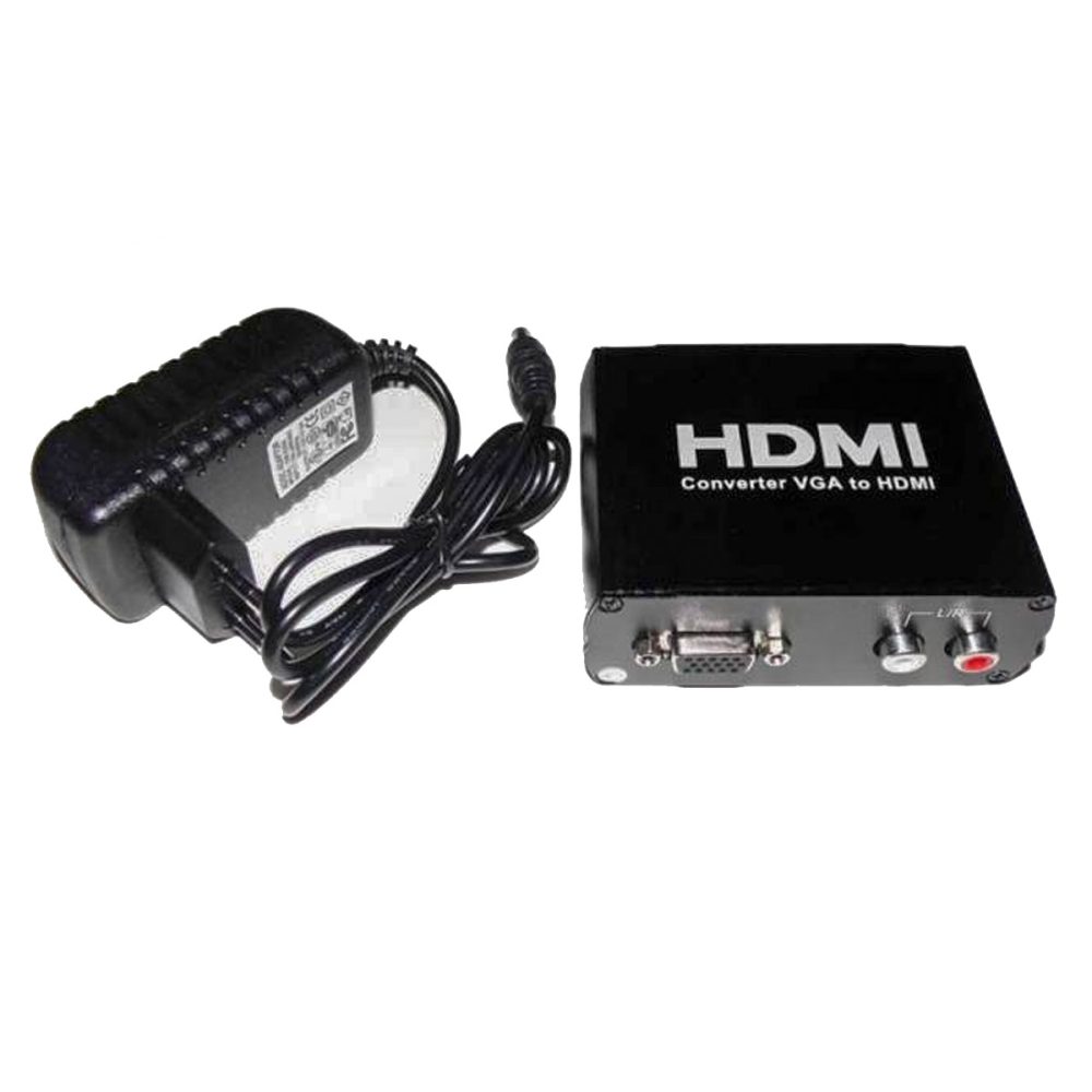VGA To HDMI+RL Converter (Bộ chuyển đổi VGA sang HDMI) (1)