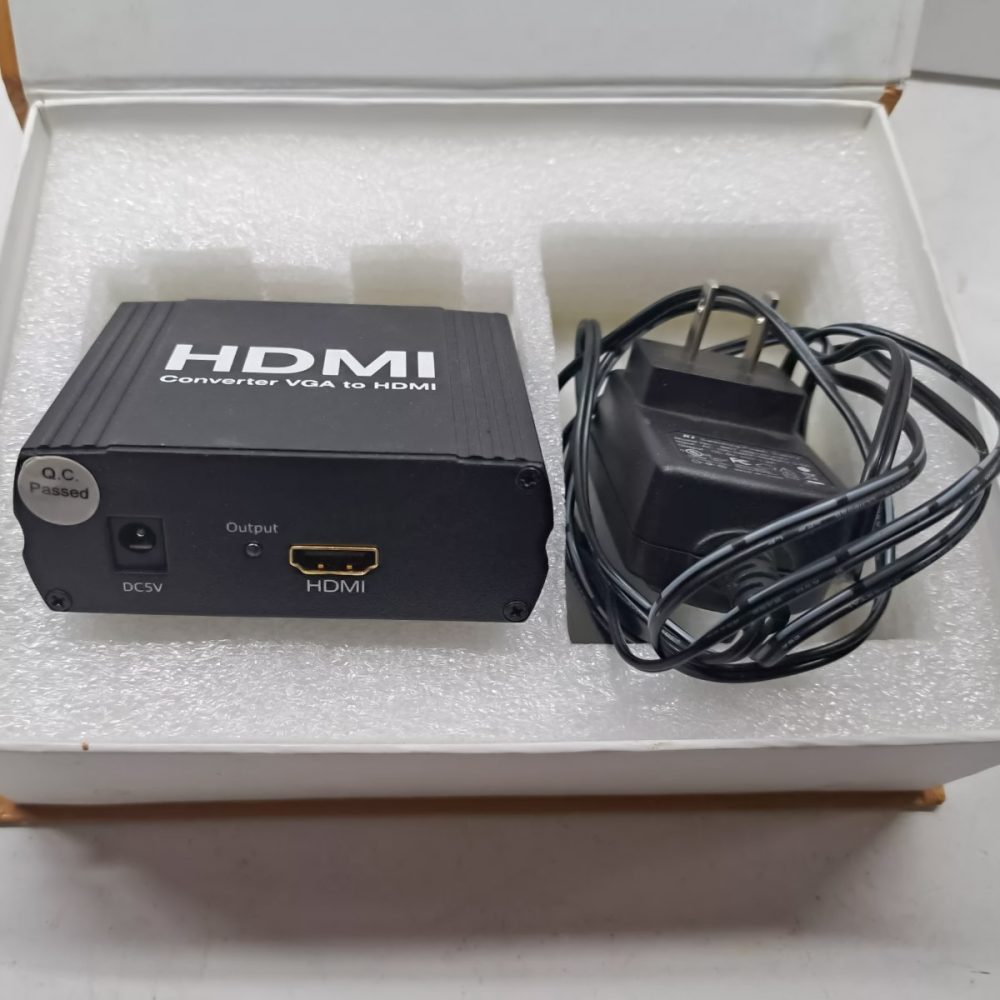 VGA To HDMI+RL Converter (Bộ chuyển đổi VGA sang HDMI) (4)