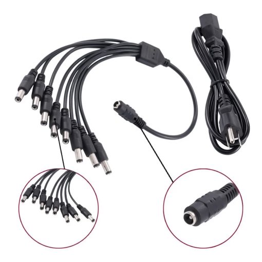 Đầu Nối Nguồn Camera 1 ra 8 (1)