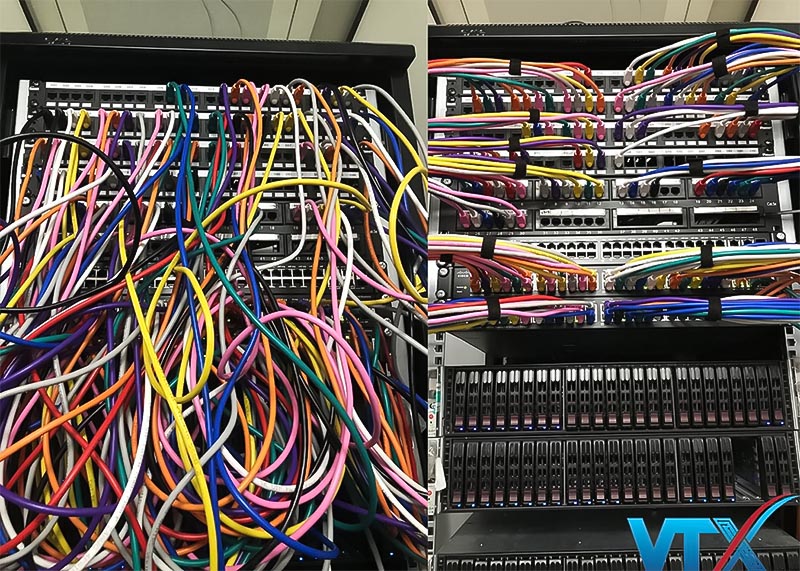 Ưu điểm khi sắp xếp các thiết bị trong tủ rack gọn gàng