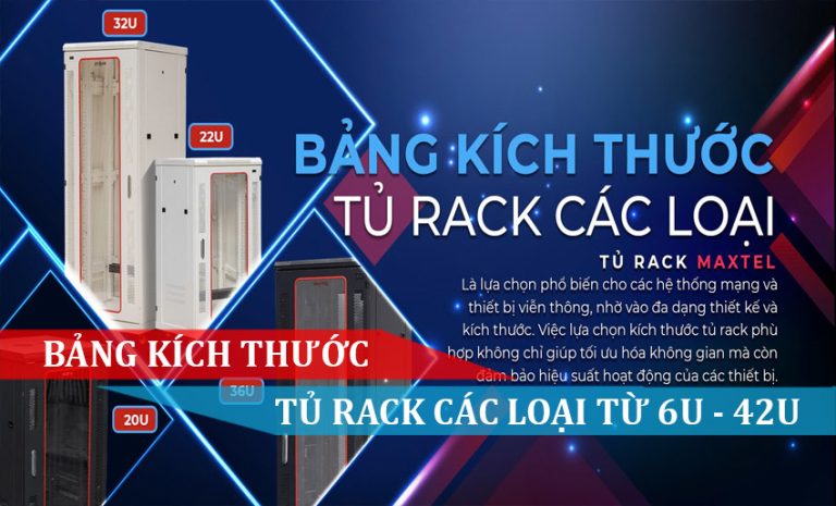 ảnh đại diện bài viết bảng kích thước tủ rack maxtel