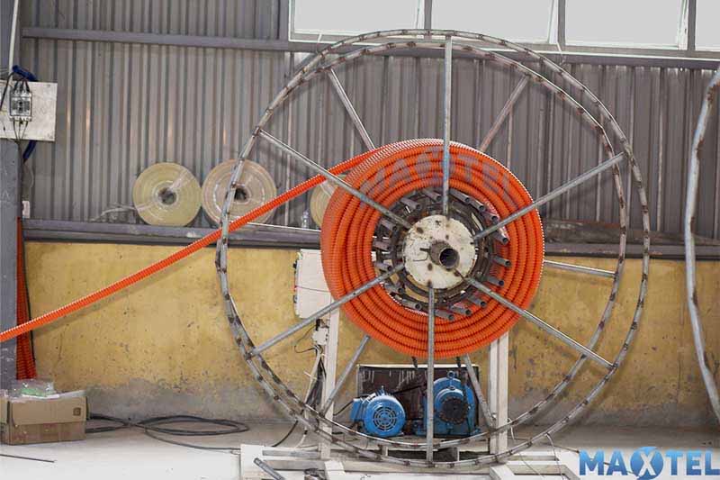 Quy trình sản xuất ống nhựa gân xoắn HDPE