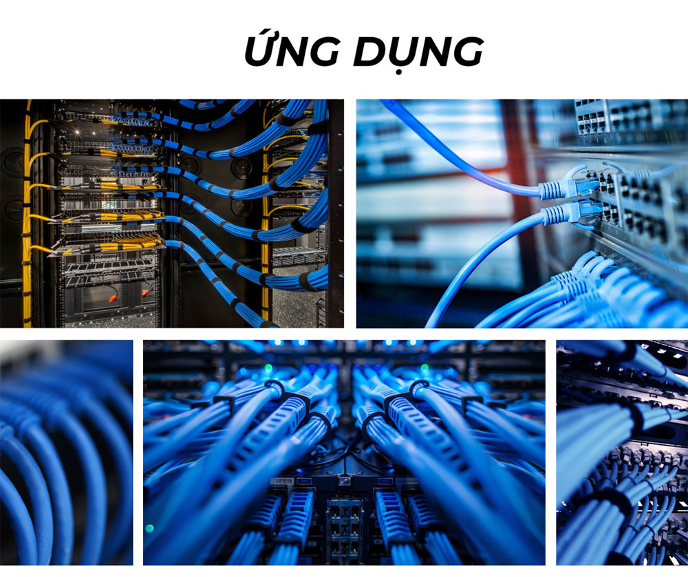 Ứng dụng của cáp mạng Commscope Cat6 UTP