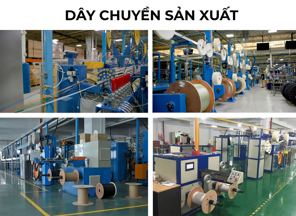 dây truyền sản xuất Cáp mạng Cat6 COMMSCOPE UTP 1427254-6