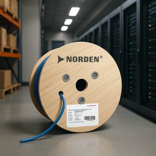 Cáp mạng Cat6A U_UTP Norden 114-40001104BL