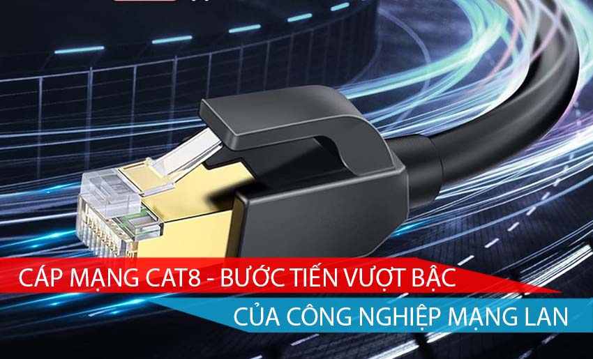 Cáp mạng Cat8 - bước tiến vượt bậc của công nghiệp mạng LAN