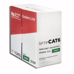 Cáp mạng SFTP Cat 6 Golden Link Chống nhiễu TW1104-1