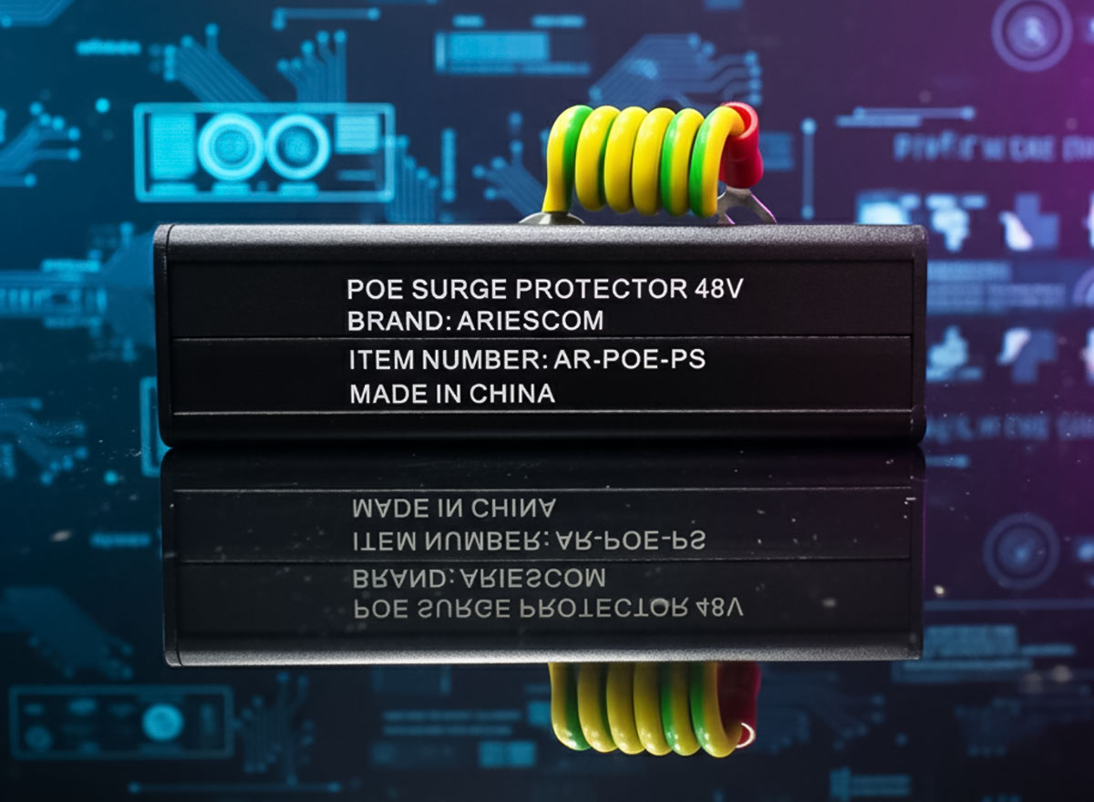 Thiết bị chống sét lan truyền mạng LAN PoE AR-POE-PS Ariescom