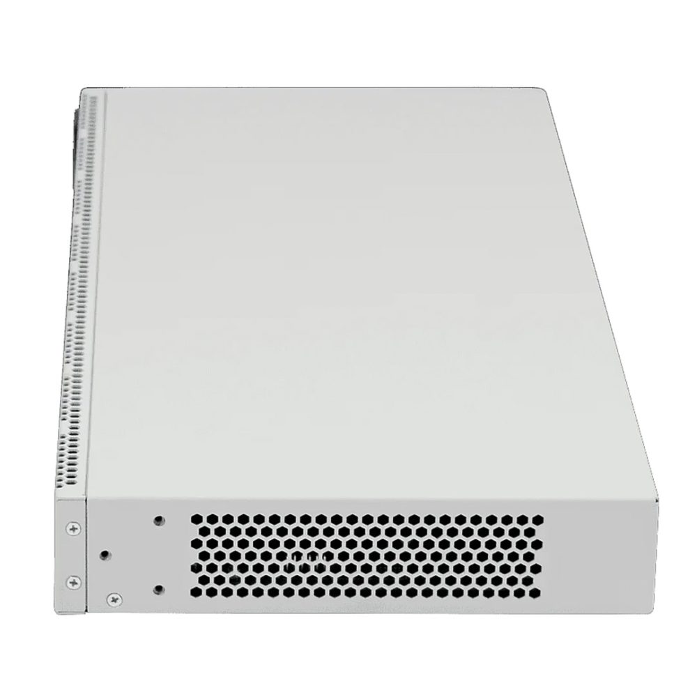 mặt hông góc nghiêng phải switch chia mạng Eltex MES2424B