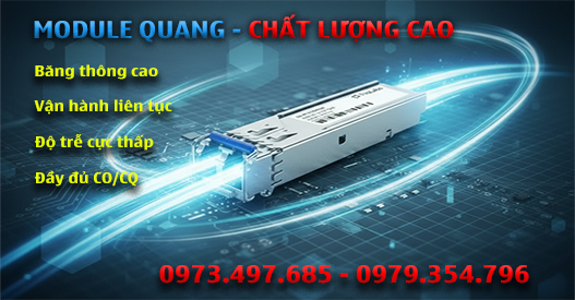 Module Quang SFP 1Gbs - Hàng chính hãng, Chất lượng hàng đầu