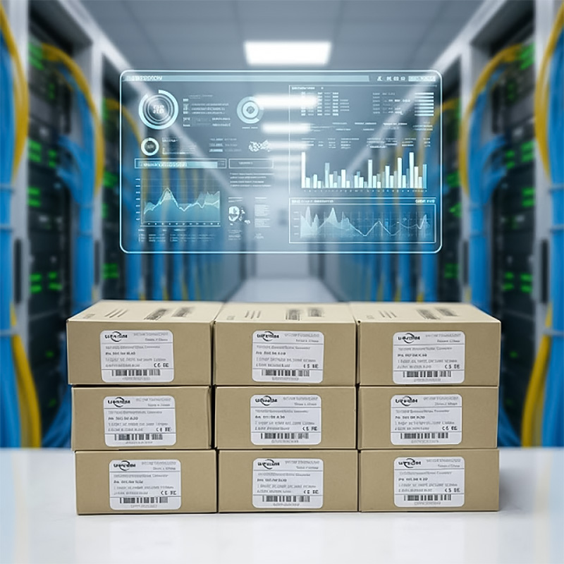 bộ chuyển đổi quang điện Upcom MC104-S-20 4x10_100M Base-T(X)+1x100M FX......