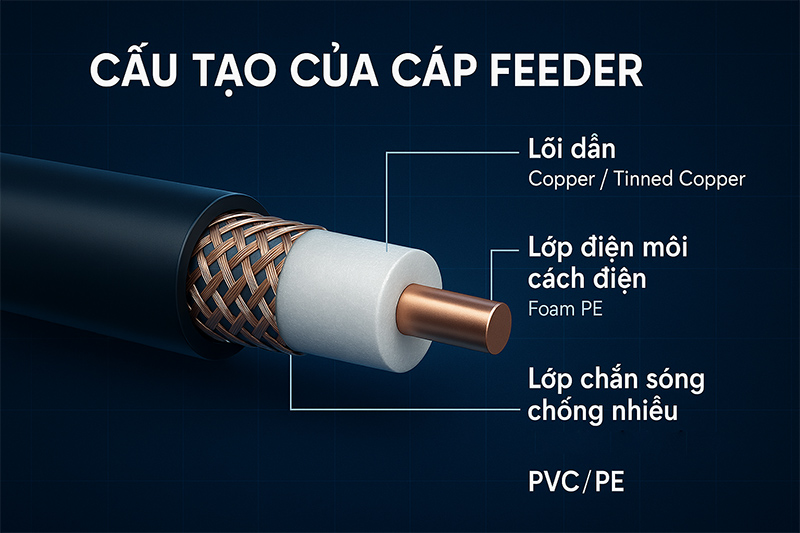 cấu tạo của cáp feeder