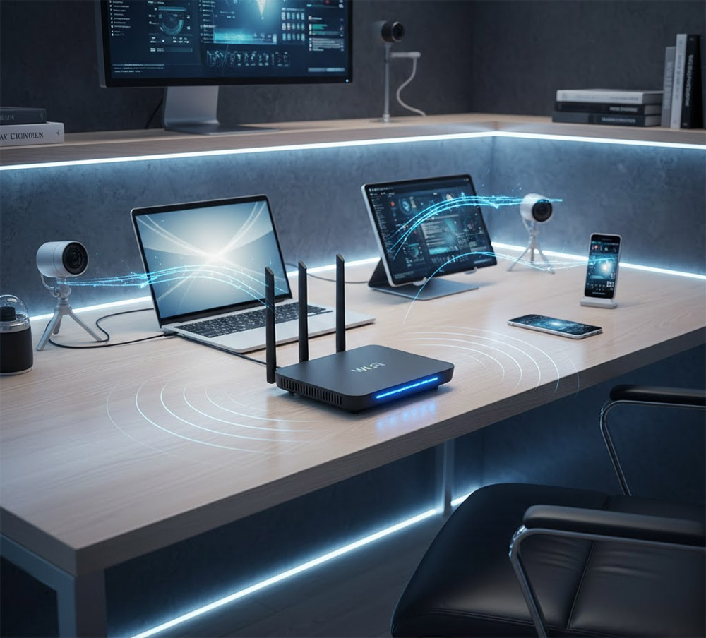 Router wifi hiện đại có OFDMA