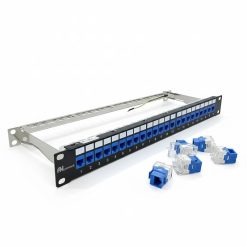 Patch panel Cat6 UTP ANCOMTECK 24 cổng ACT-24S1U