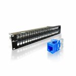 Patch panel Cat6 UTP ANCOMTECK 48 cổng ACT-48S2U