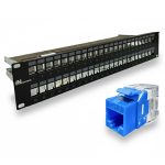 Ảnh đại diện Patch panel Cat6A UTP ANCOMTECK 48 cổng ACT-48S2U