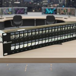 Ảnh thực tế của Patch panel Cat5E UTP ANCOMTECK 48 cổng ACT-48S2U..