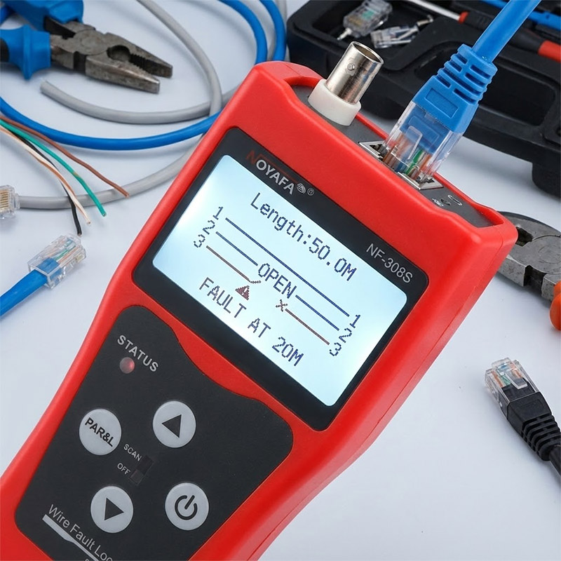 Bộ Test Dây, Đo Chiều Dài Và Dò Dây Noyafa NF-308S
