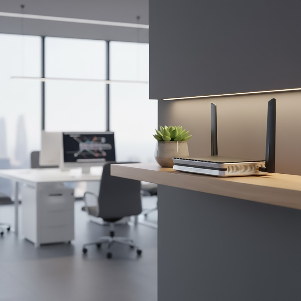 Bộ định tuyến AirPro AP-LT4505N được ứng dụng trong văn phòng nhỏ