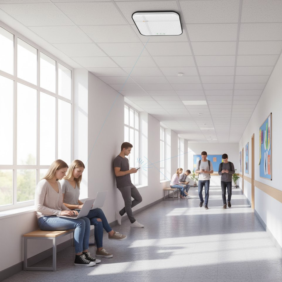 Bộ phát WiFi 6 AIRPRO AIR-AP605C-X1 Bộ phát WiFi 6 AIRPRO AIR-AP605C-X1