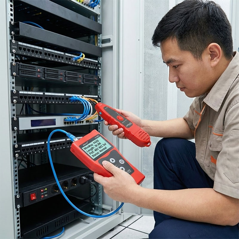 Đo Chiều Dài Và Dò Dây Noyafa NF-308S