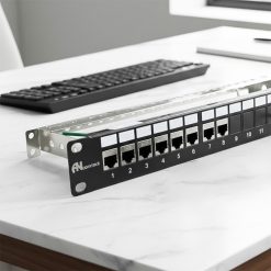 Patch panel Cat5 UTP ANCOMTECK 16 cổng ACT-16S1U_ACT-5U-88