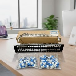 Patch panel Cat6 STP ANCOMTECK 48 cổng ACT-48S2U