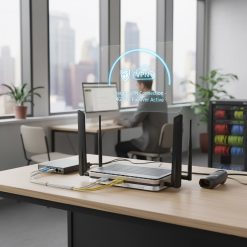 Ứng dụng thực tế Bộ định tuyến AirPro AP-LT4525AN trong phòng mạng