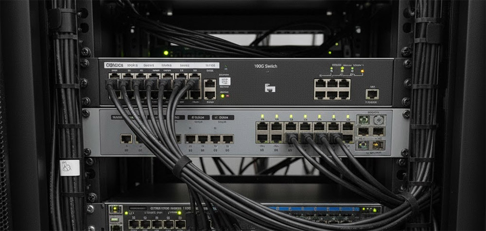 Ứng dụng thực tế của Cáp chuyển đổi CB-QSFP4X25G-3MỨng dụng thực tế của Cáp chuyển đổi CB-QSFP4X25G-3M