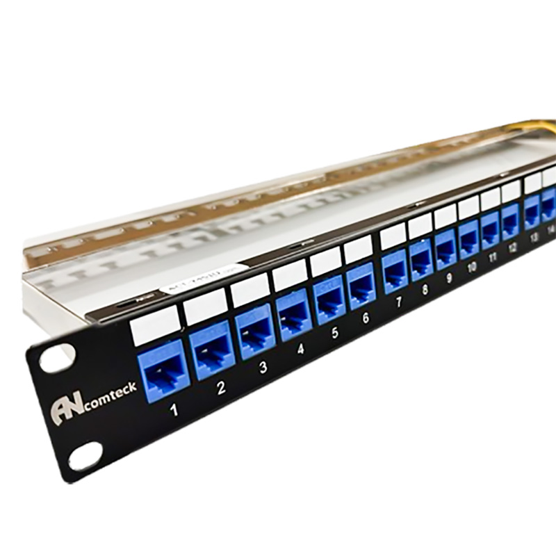 ảnh đại diện Patch panel Cat6 UTP ANCOMTECK 16 cổng ACT-16S1U ảnh đại diện Patch panel Cat6 UTP ANCOMTECK 16 cổng ACT-16S1U