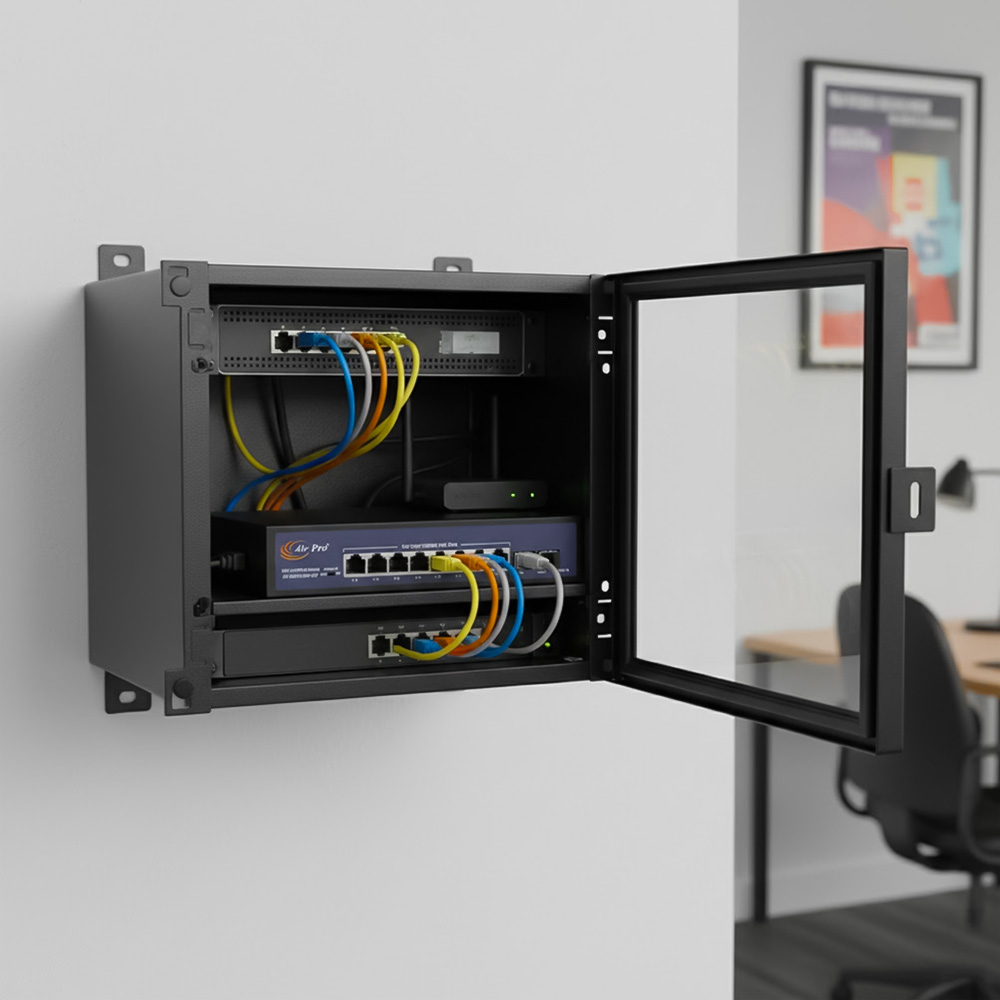 ứng dụng thực tế của Switch PoE AP-ESG1910P-2SF AirPro trong mạng văn phòng ứng dụng thực tế của Switch PoE AP-ESG1910P-2SF AirPro trong mạng văn phòng