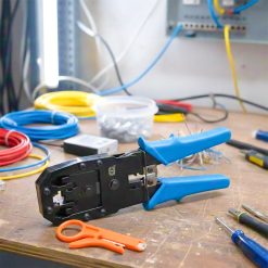 Ảnh chụp chi tiết cấu tạo của Kìm bấm mạng Talon TL-315 bấm đầu RJ45, RJ11, RJ12...