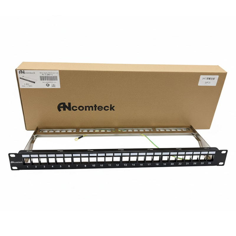 Ảnh đại diện Patch panel Cat7 FTP ANCOMTECK 24 cổng ACT-24S1U....