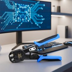 Ảnh thật Kìm bấm mạng DINTEK 6102-01021 RJ45 Xuyên Thấuv