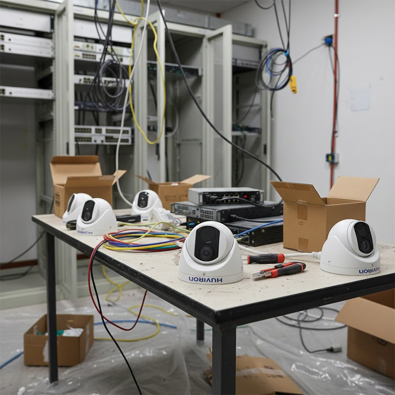 Ảnh thực tế Camera DOME hồng ngoại HUVIRON HU-ND222DM_I3E 2MP