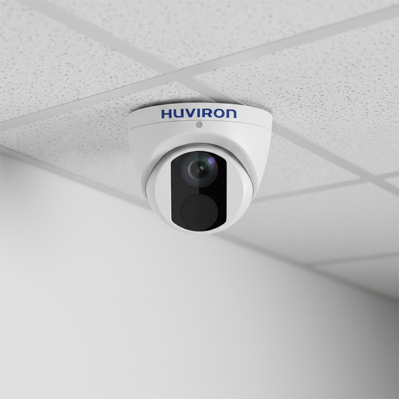 Ảnh thực tế của Camera DOME hồng ngoại HUVIRON HU-ND222DM_I3E 2MP