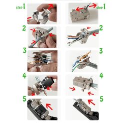 Các bước sử dụng Kìm bóp loại nhân mạng thằng 180 độ ANCOMTECK ACT-PDT-760A
