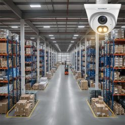 Camera DOME hồng ngoại HUVIRON HU-ND222ADFT_I3E 2MP lắp đặt trong nhà kho