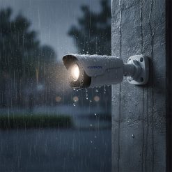 Camera DOME hồng ngoại HUVIRON HU-NP241DMT_I3E 2MP đạt chuẩn IP67, chống nước và bụi hiệu quả