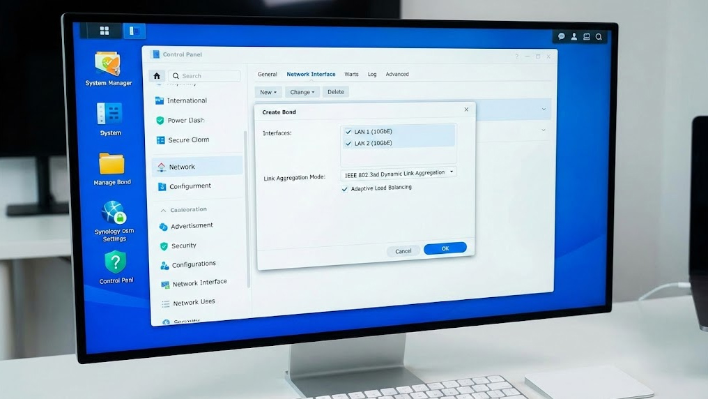 Cấu hình trên NAS Synology