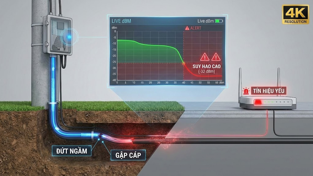 Chất lượng đường truyền từ nhà mạng