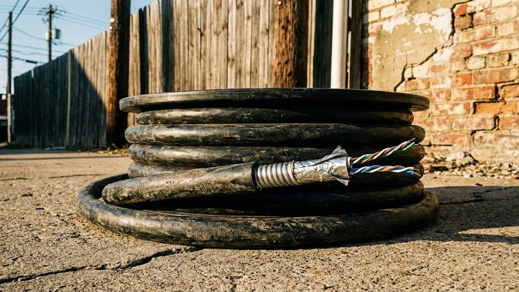 Dây cáp mạng ngoài trời