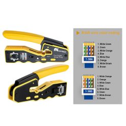 Kìm Bấm Hạt Mạng Xuyên Thấu RJ45 , ACT-TK7066 Ancomteck