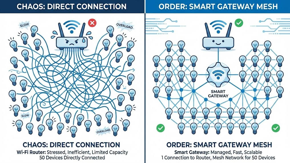 Trung tâm điều phối và giải cứu băng thông Wi-Fi