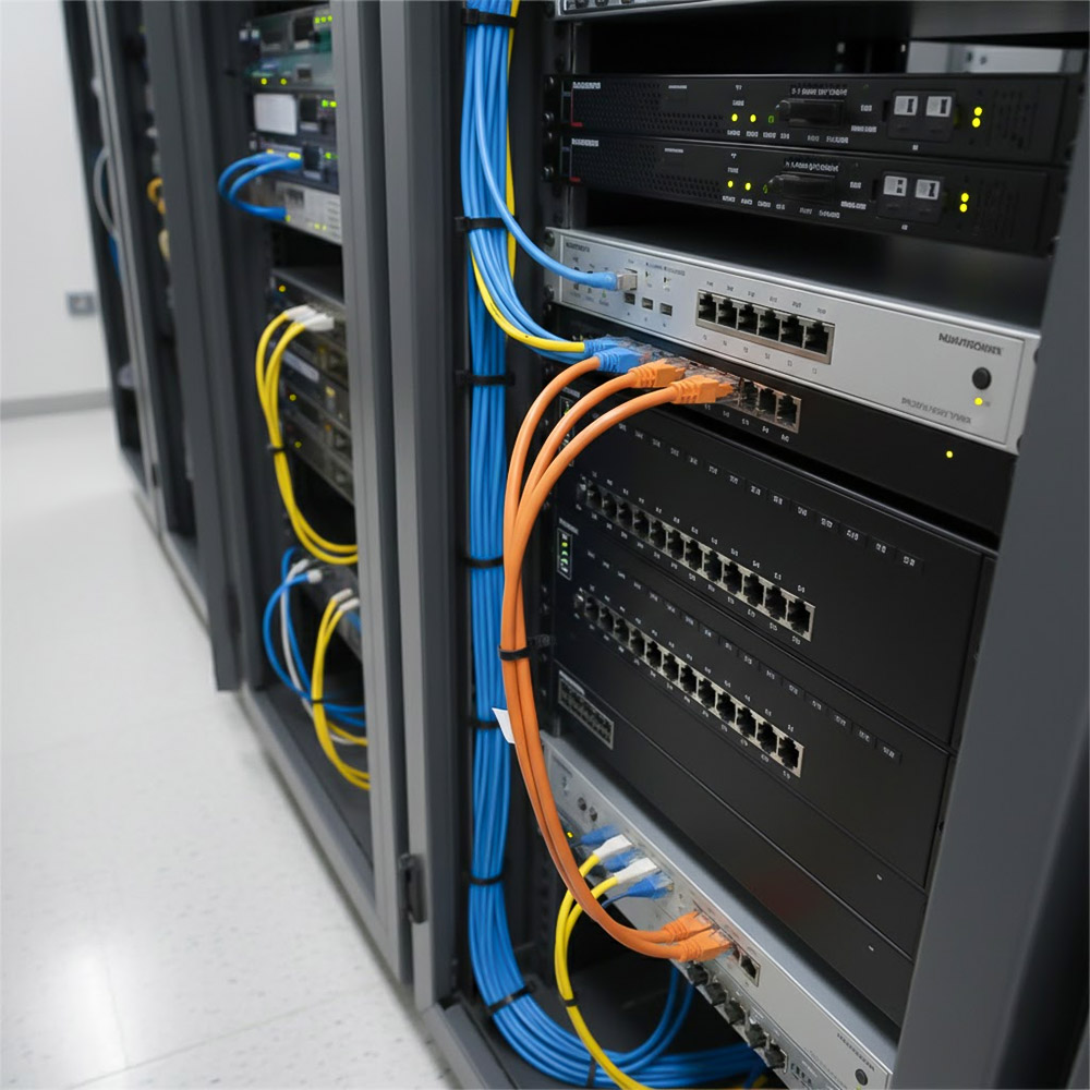 Ứng dụng thực tế của Dây nhảy đúc HUVIRON CAT6 UTP H-PC6_23_3_50 Ứng dụng thực tế của Dây nhảy đúc HUVIRON CAT6 UTP H-PC6_23_3_50